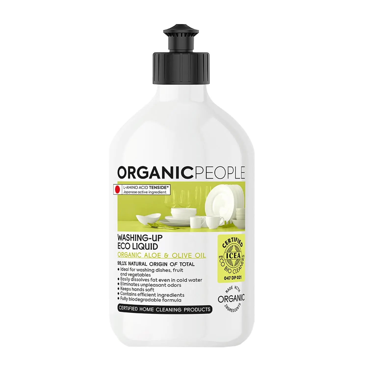 Organic People Organic Aloe y Olive Oil Washing-Up Eco Liquid 200ml
